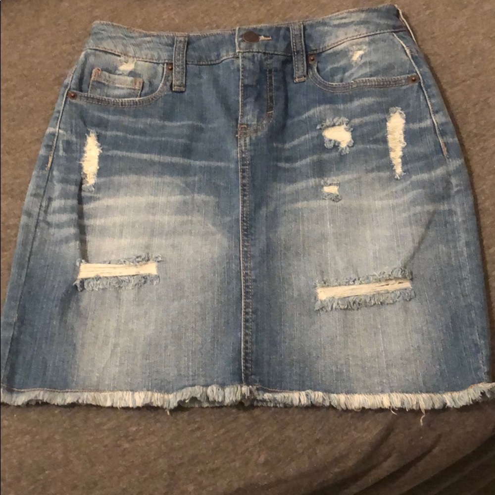 denim skirt